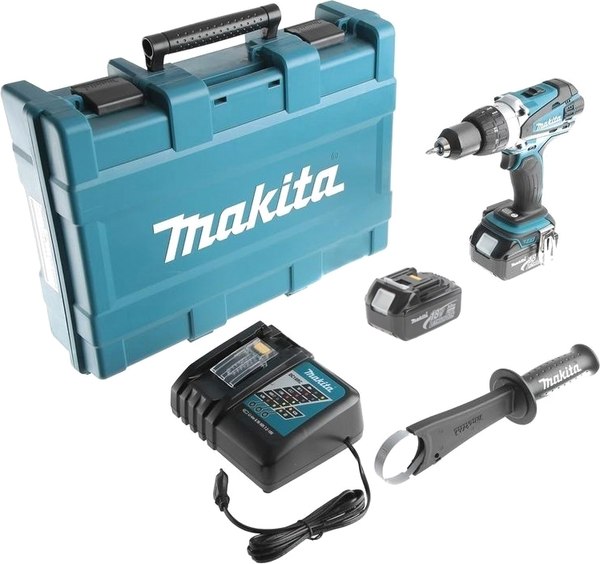 Профессиональная дрель-шуруповерт Makita DDF458RFE XPT