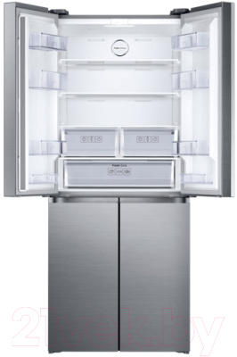 Холодильник с морозильником Samsung RF50K5920S8/WT