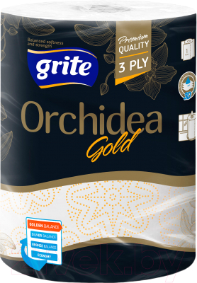 Бумажные полотенца Grite Orchidea Gold (1рул)