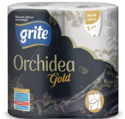 Туалетная бумага Grite New Orhidea Gold (4рул)