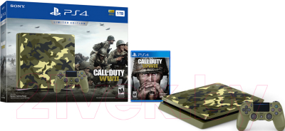 Игровая приставка PlayStation 4 1TB Limited Edition Call of Duty: WWII / PS7199437