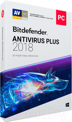 ПО антивирусное Bitdefender Antivirus Plus 2018 Home/1Y/1PC (WB11011001)