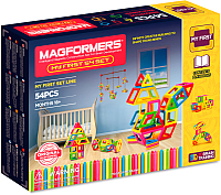 Конструктор магнитный Magformers My First 54 / 702002 (54эл) - 