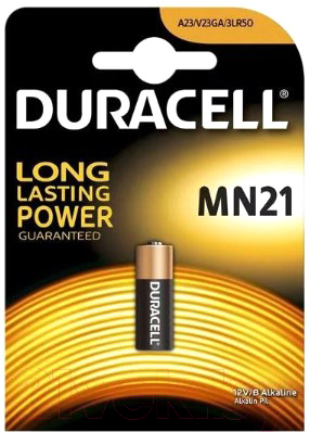 Батарейка Duracell A23/MN21 BP