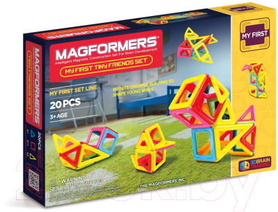 Конструктор магнитный Magformers My First Tiny Friend set / 702004 (20эл)
