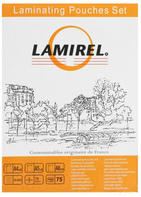 

Пленка для ламинирования Fellowes, Lamirel LA-78787, 75мкм