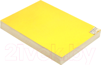 Обложки для переплета TPPS Картон Хромолюкс, глянцевый, односторонний, А4, 250мкм (желтый)
