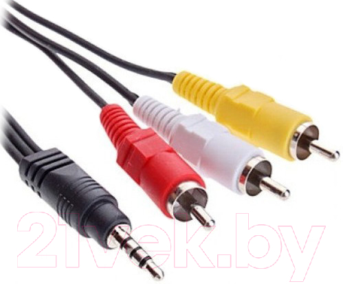 Кабель Cablexpert CCA-4P2R-2M (3.5мм) — фото 1
