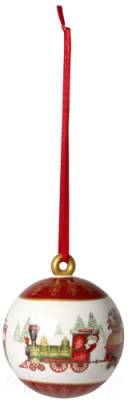 Елочная игрушка Villeroy & Boch Annual Christmas Edition "Шар" (7см)