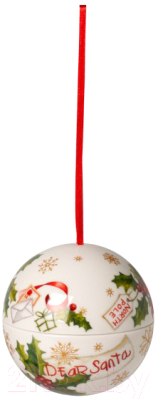 Елочная игрушка Villeroy & Boch Christmas Balls "Письма Санте" (10см)