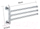 Миниатюра изображения товара Держатель для полотенца Ledeme L113