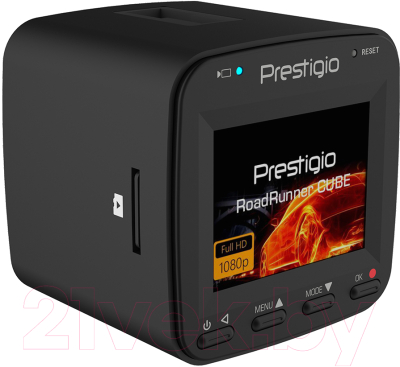 Автомобильный видеорегистратор Prestigio RoadRunner Cube (PCDVRR530WBK)
