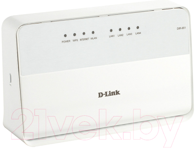 Беспроводной маршрутизатор D-Link N300/DIR-651/A/B1A