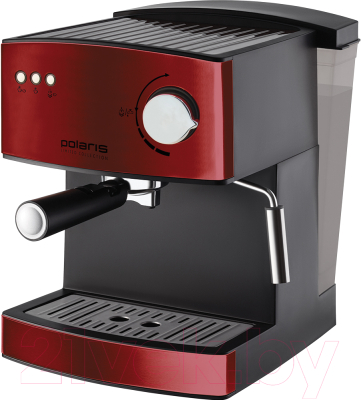 Кофеварка эспрессо Polaris PCM 1528AE Adore Crema (красный)