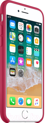 Чехол-накладка Apple Silicone Case для iPhone 8/7 Rose Red / MQGT2