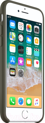 Чехол-накладка Apple Silicone Case для iPhone 8/7 Dark Olive / MR3N2
