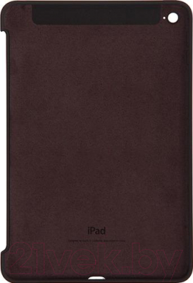 Бампер для планшета Apple Silicone Case for iPad mini 4 Cocoa / MNNE2
