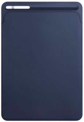 Чехол для планшета Apple Leather Sleeve for 10.5 iPad Pro Midnight Blue / MPU22ZM/A