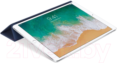 Чехол для планшета Apple Leather Smart Cover for iPad Pro 10.5 Midnight Blue / MPUA2