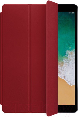 Чехол для планшета Apple Leather Smart Cover for iPad Pro 10.5 Red / MR5G2