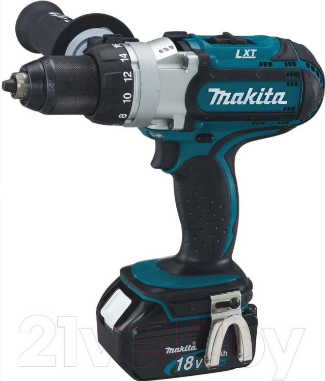 Профессиональная дрель-шуруповерт Makita DDF451RFE