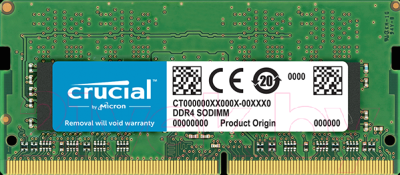 Оперативная память DDR4 Crucial CT4G4SFS824A