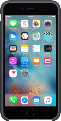 Чехол-накладка Apple Silicone Case для iPhone 6s Plus Charcoal Gray / MKXJ2