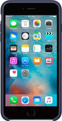 Чехол-накладка Apple Silicone Case для iPhone 6s Plus Midnight Blue / MKXL2