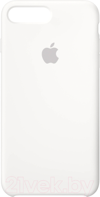 Чехол-накладка Apple Silicone Case для iPhone 7 Plus White / MMQT2