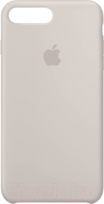 Чехол-накладка Apple Silicone Case для iPhone 7 Plus Stone / MMQW2
