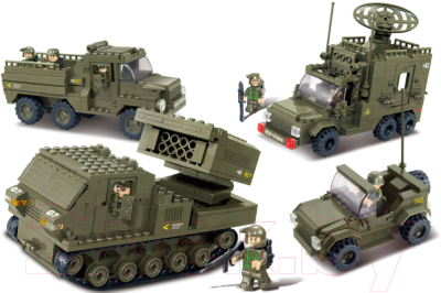 

Конструктор Sluban, Головной ударный отряд / M38-B0310