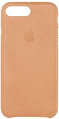 Чехол-накладка Apple Leather Case для iPhone 7 Plus Tan / MMYL2