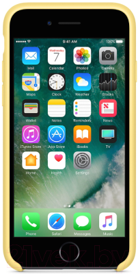 Чехол-накладка Apple Silicone Case для iPhone 7 Pollen / MQ5A2