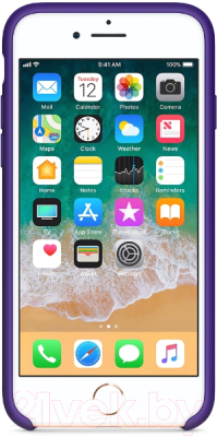Чехол-накладка Apple Silicone Case для iPhone 8/7 Ultra Violet / MQGR2