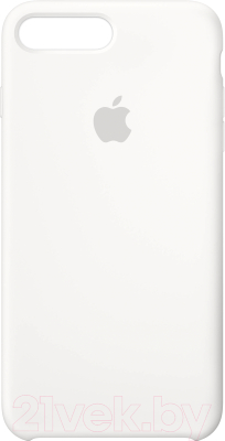 Чехол-накладка Apple Silicone Case для iPhone 8+/7+ White / MQGX2