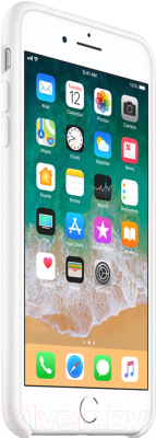 Чехол-накладка Apple Silicone Case для iPhone 8+/7+ White / MQGX2