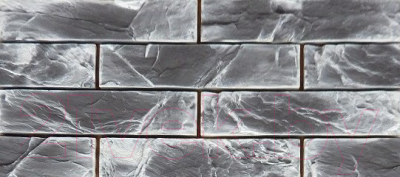 Декоративный камень гипсовый Baastone Ането бело-серый 103 (280x60x8-12)