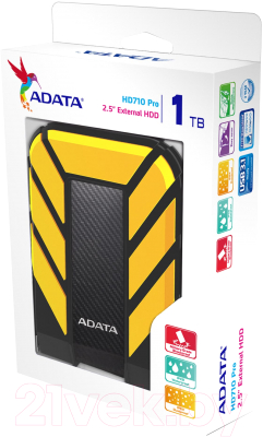 Внешний жесткий диск A-data HD710P 2TB (AHD710P-2TU31-CYL)