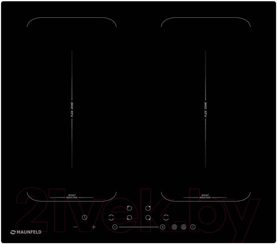 Индукционная варочная панель Maunfeld EVI.594-FL2-BK