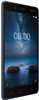 Смартфон Nokia 8 Dual / TA-1004 (синий)