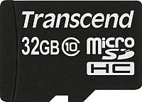 

Карта памяти, microSDHC (Class 10) 32Gb (TS32GUSDC10)