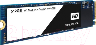 SSD диск Western Digital Black PCIe 512GB (WDS512G1X0C)
