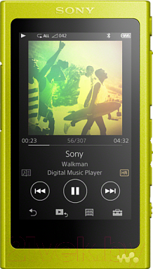 MP3-плеер Sony NW-A35HNY (желтый)