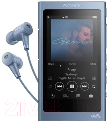 MP3-плеер Sony NW-A45HNL (синий)