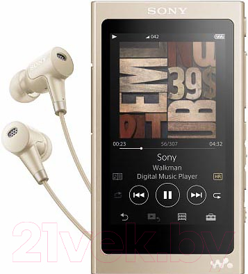 MP3-плеер Sony NW-A45HNN (золото)