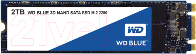 SSD диск Western Digital Blue 3D NAND 250GB (WDS250G2B0B)