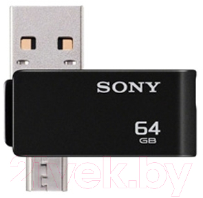 Usb flash накопитель Sony USM64SA2BT (черный)