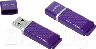 Usb flash накопитель SmartBuy Quartz Violet 16GB (SB16GBQZ-V)