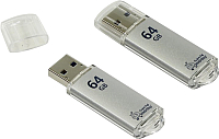 

USB flash накопитель, 64GB V-Cut Silver (SB64GBVC-S)