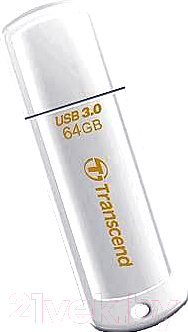Usb flash накопитель Transcend JetFlash 730 64Gb White (TS64GJF730)